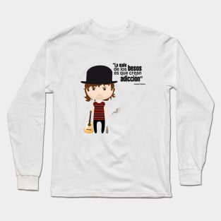 Joaquín Sabina frase Long Sleeve T-Shirt